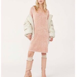 Free people Lenox tunic in carrot cake peach orange stripe soft